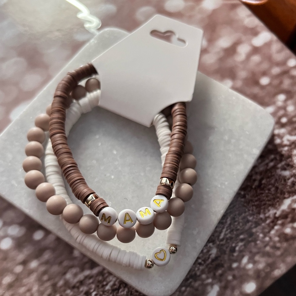 Beautiful Mama bracelet set